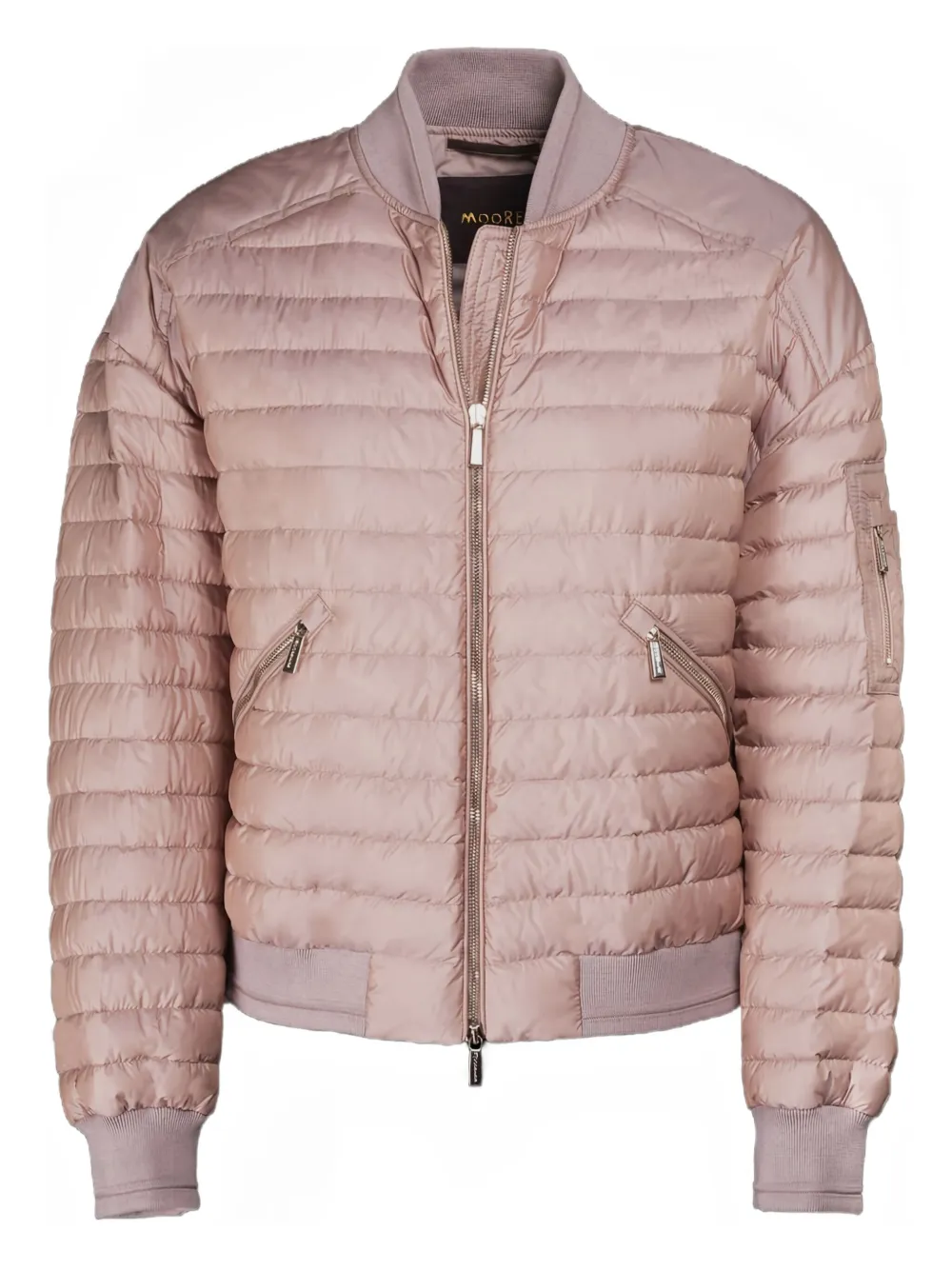 

Стеганый бомбер Moorer, розовый