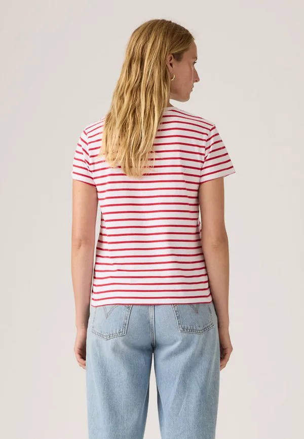 Футболка с идеальным принтом Levi'S, Bright White/Urban Red — фото 3