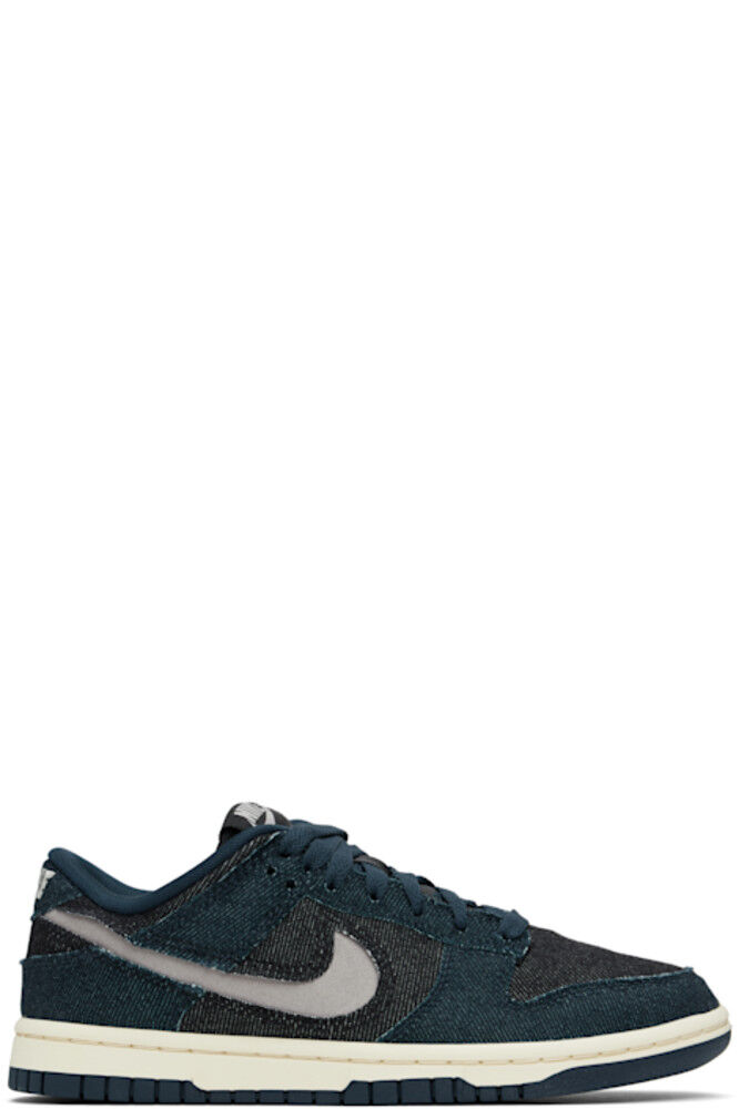 Кроссовки Dunk Low темно-синего и черного цвета Nike