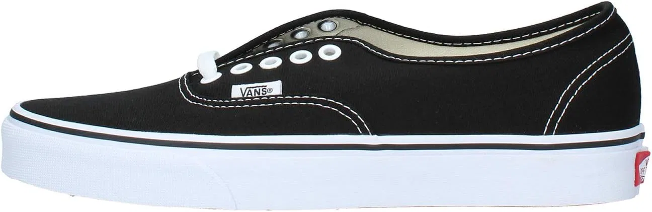 Кроссовки Vans - U Authentic Shoes in, Black (Black/White)