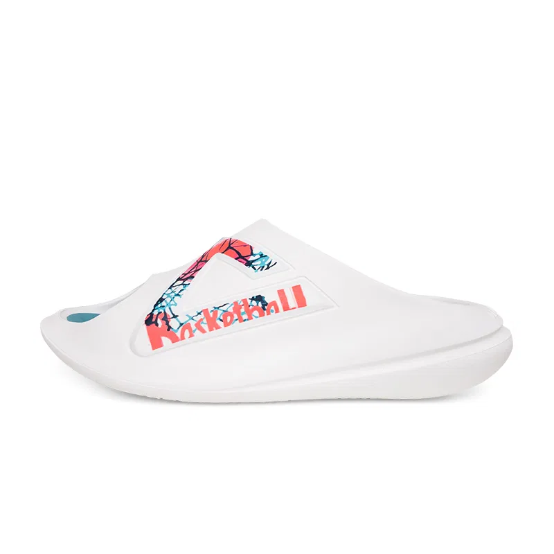 Шлепанцы PEAK Taichi Chubby Slippers молочно-белый синий