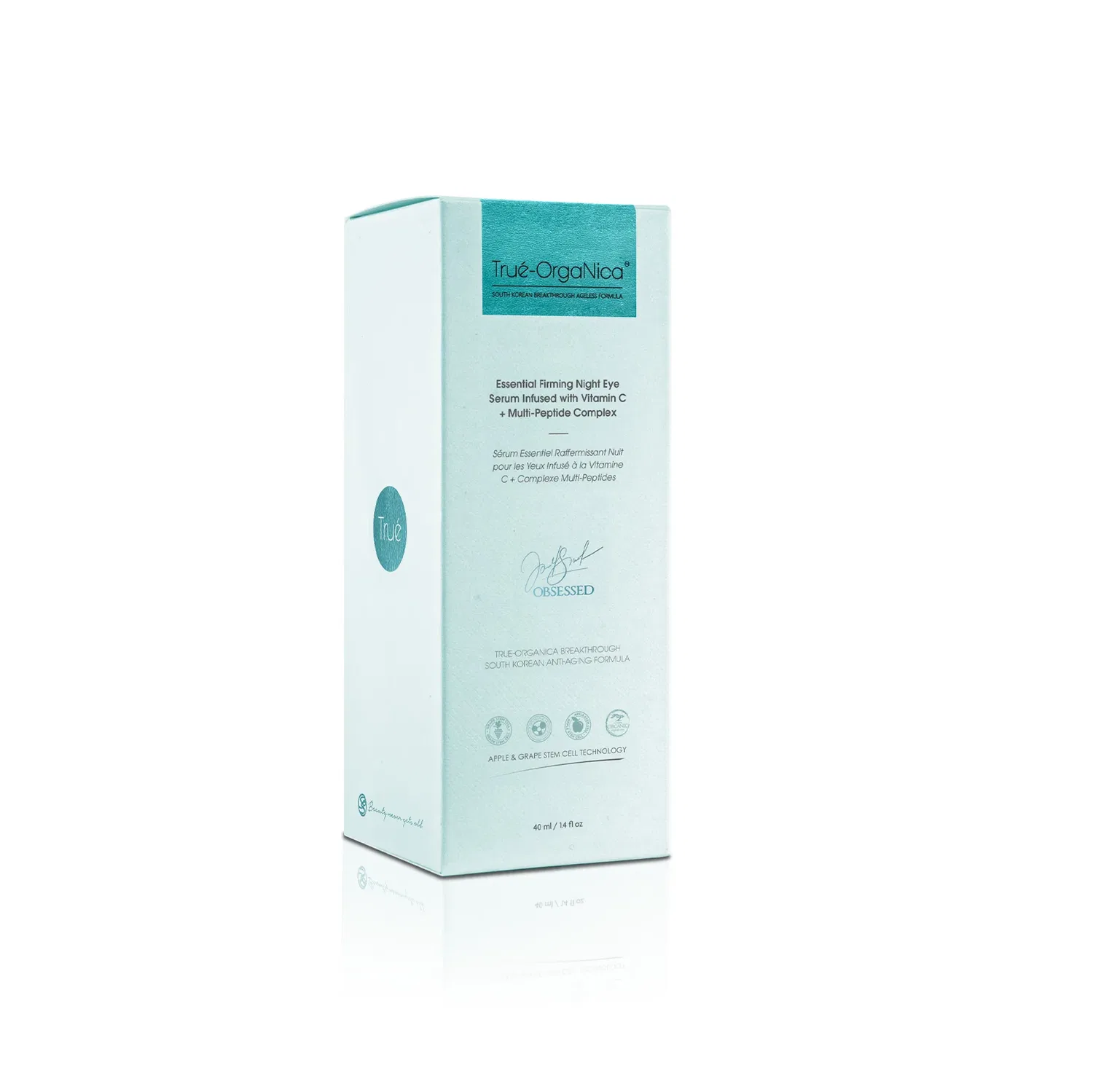 Сыворотка True Organica — Укрепляющая ночная для глаз Essential Firming Night Eye Serum с витамином С и — фото 2