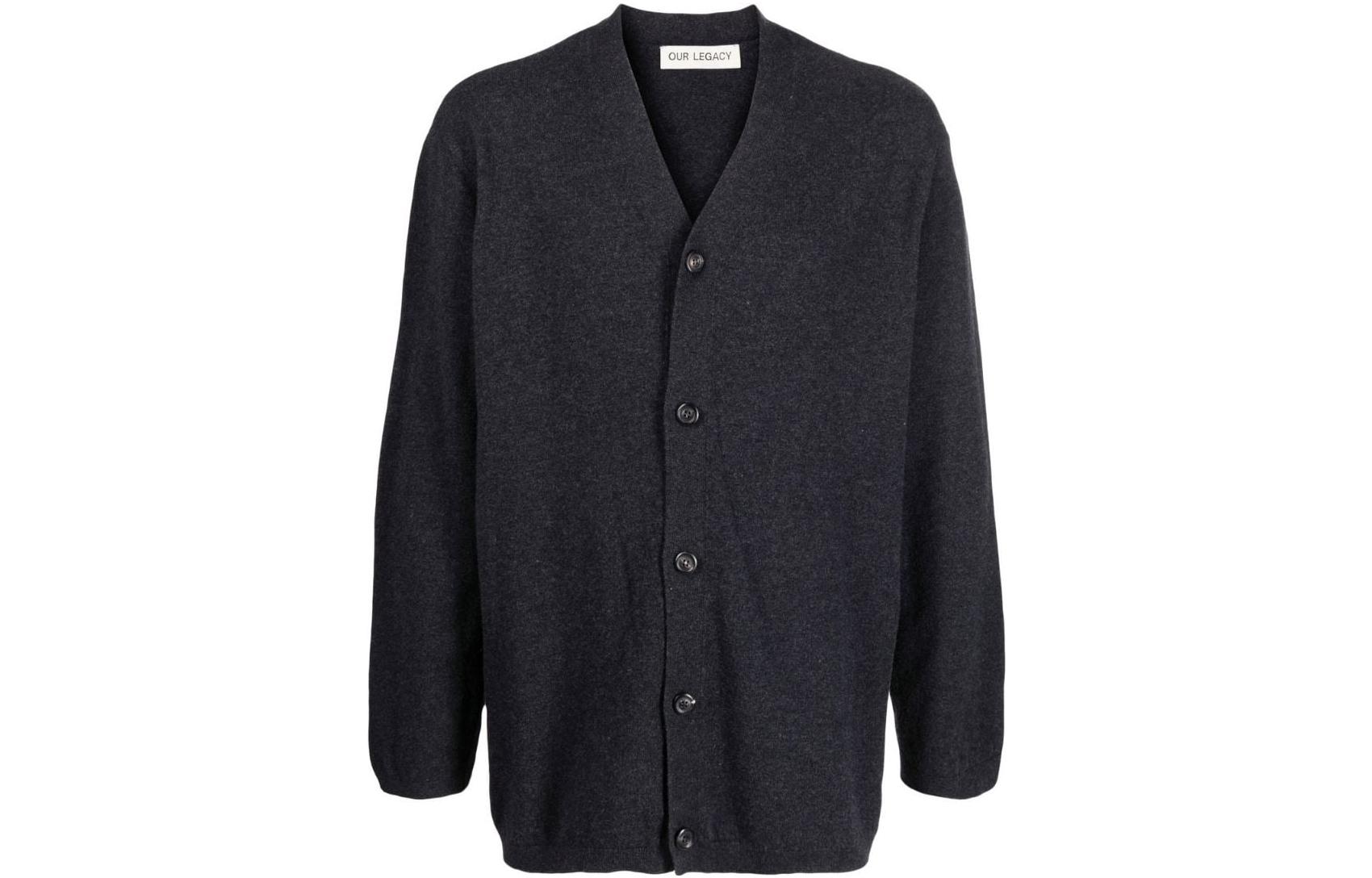 

OUR LEGACY Свитер FW22 мужской серый