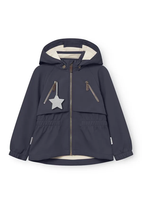Куртка matalgea из мягкого материала Mini A Ture, Ombre Blue