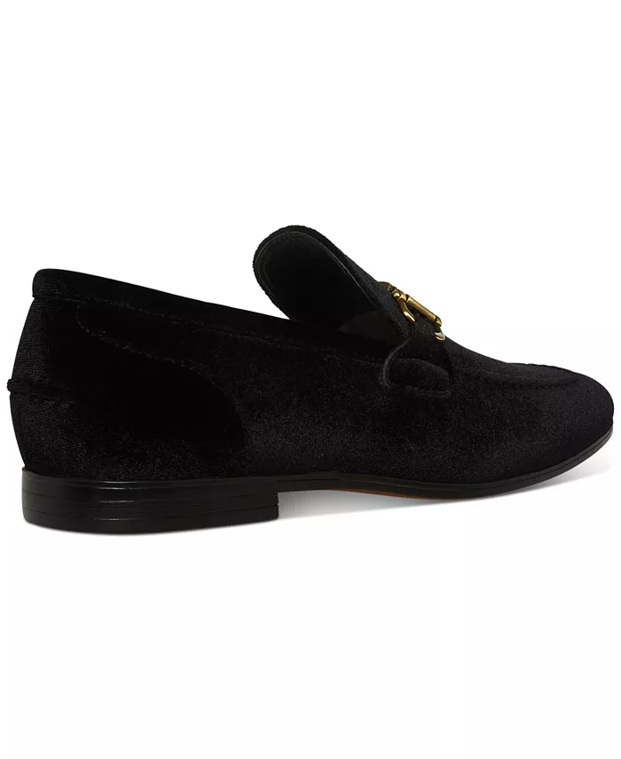 Мужские марокканские бархатные шлепанцы Smoking Slipper Steve Madden, серый — фото 3