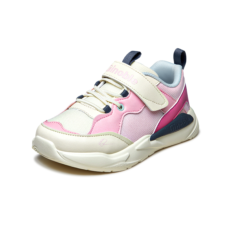 

Дышащие детские кроссовки для малышей GINOBLE, розовый/айвори белый