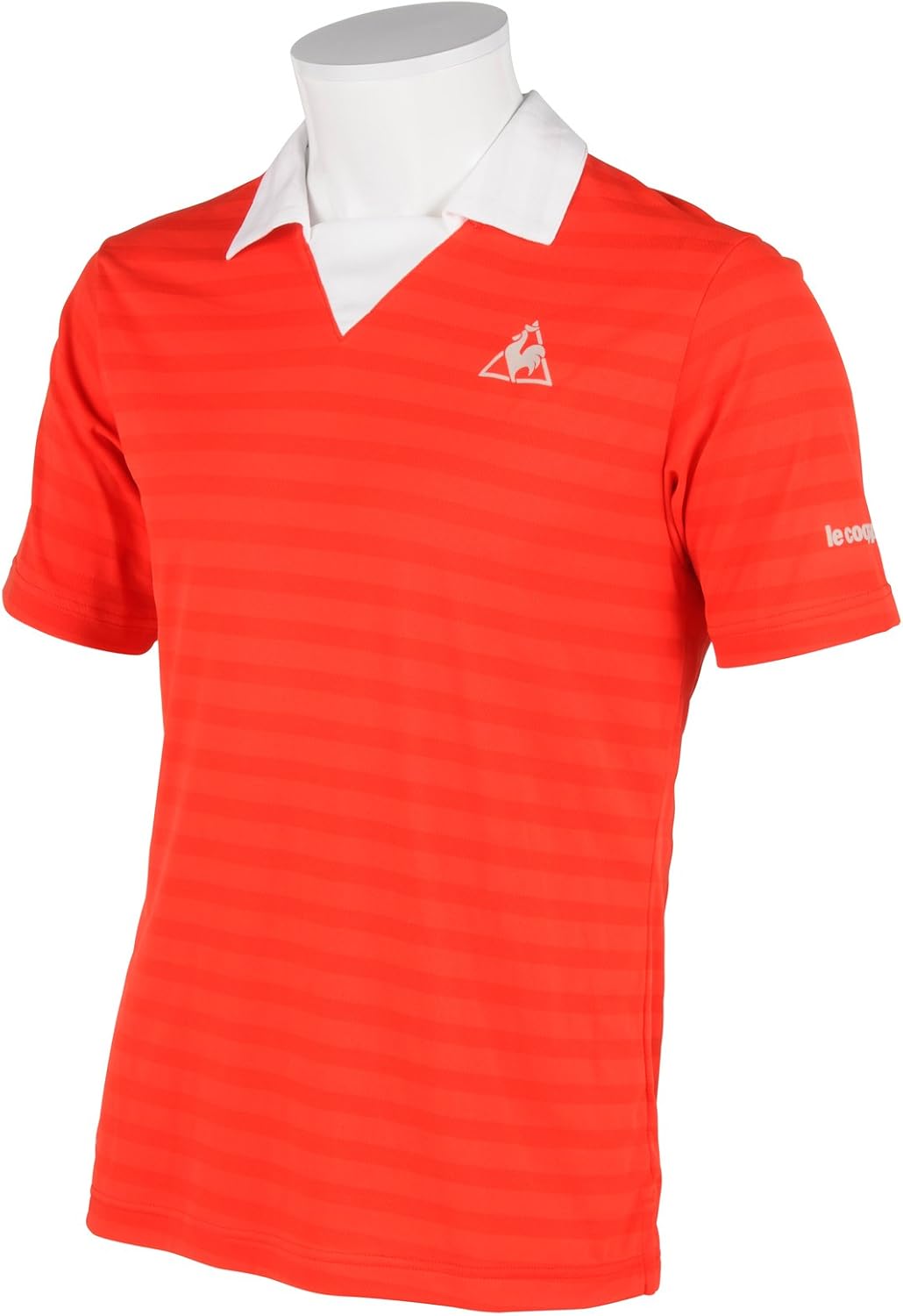 

Мужская теннисная рубашка-поло le coq sportif QT-710551 с короткими рукавами, красный