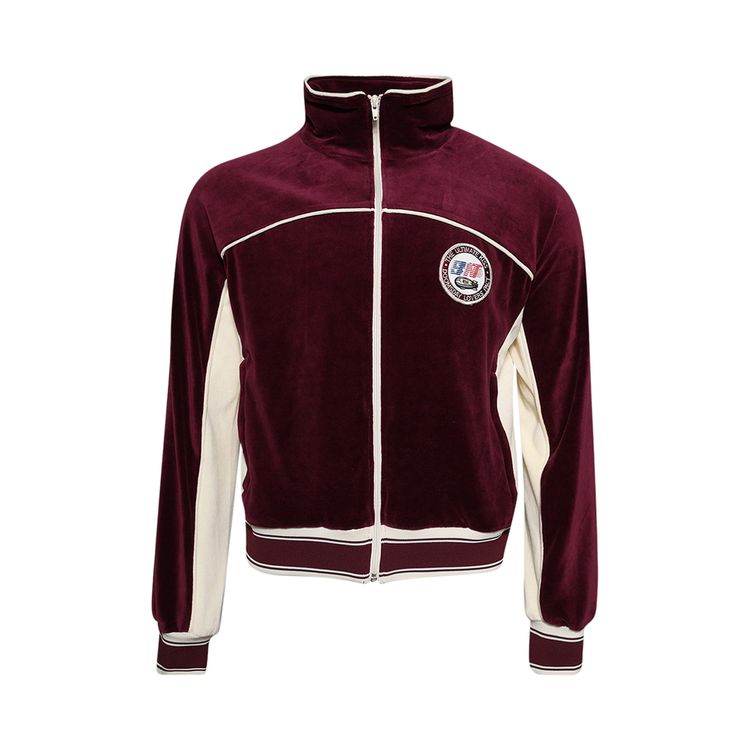 

Куртка SAINT Mxxxxxx Velour Track Jacket 'Burgundy', красный