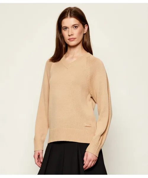 

Свитер Regular fit Armani Exchange, бежевый