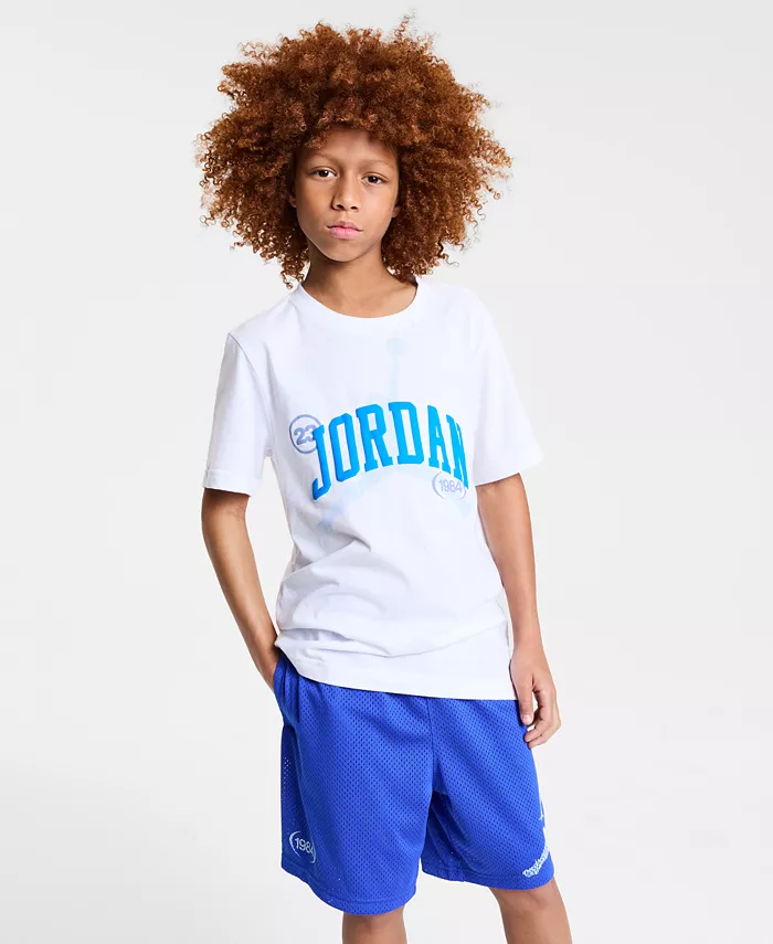 

Футболка с коротким рукавом Big Boys Jumpman Jordan, белый