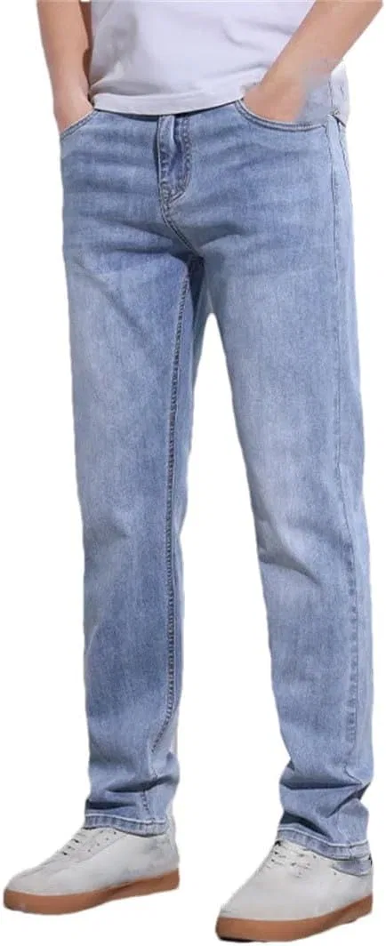Джинсы Slim Straight Stretch, синий