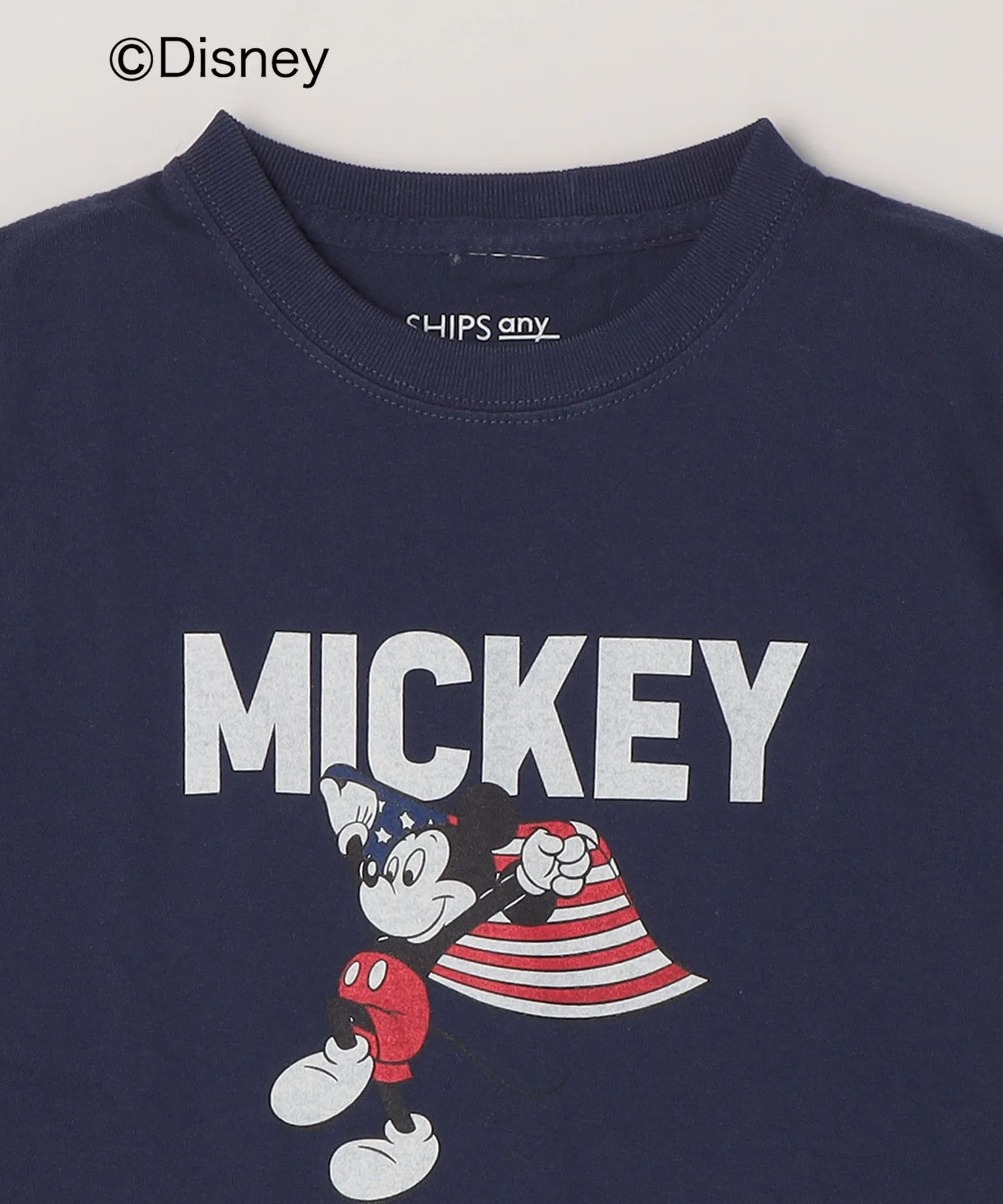Детская футболка Disney Mickey Mouse с принтом, серая — фото 2