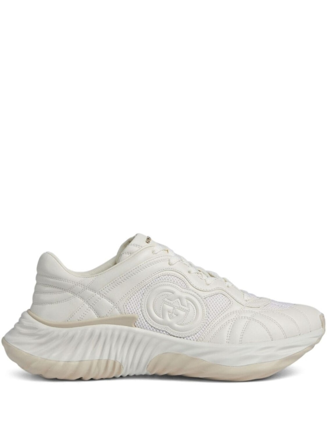 

Кроссовки Gucci With Logo Interlocking G, белый