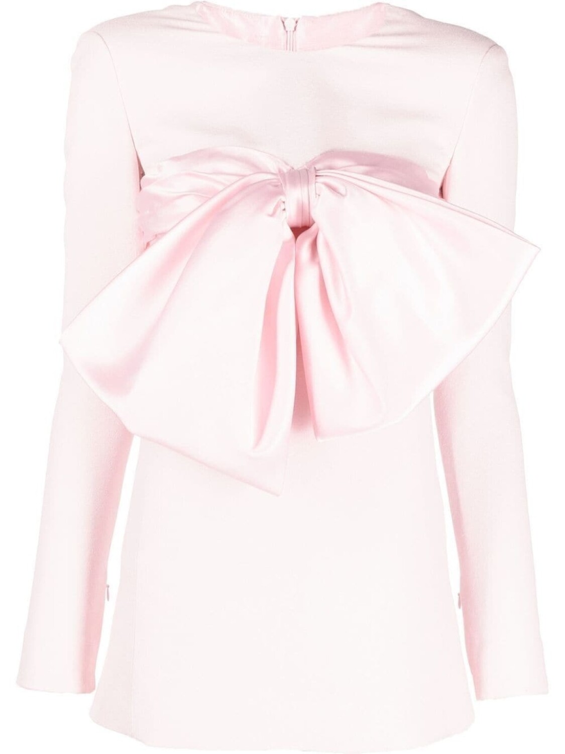 

Giambattista Valli платье мини с крупным бантом, розовый
