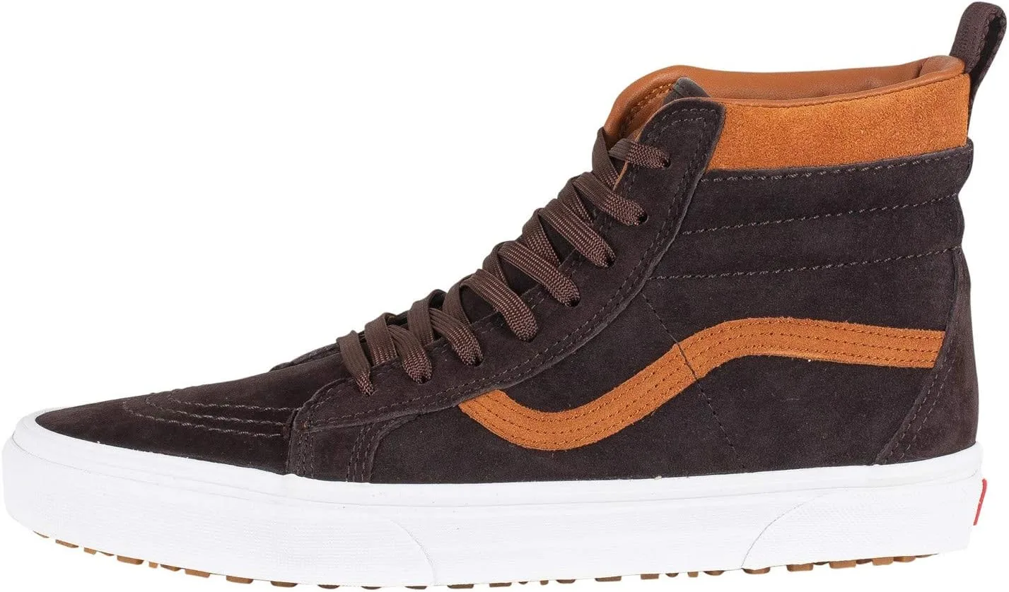 Мужские высокие кроссовки Vans Sk8-hi MTE, коричневый — фото 3