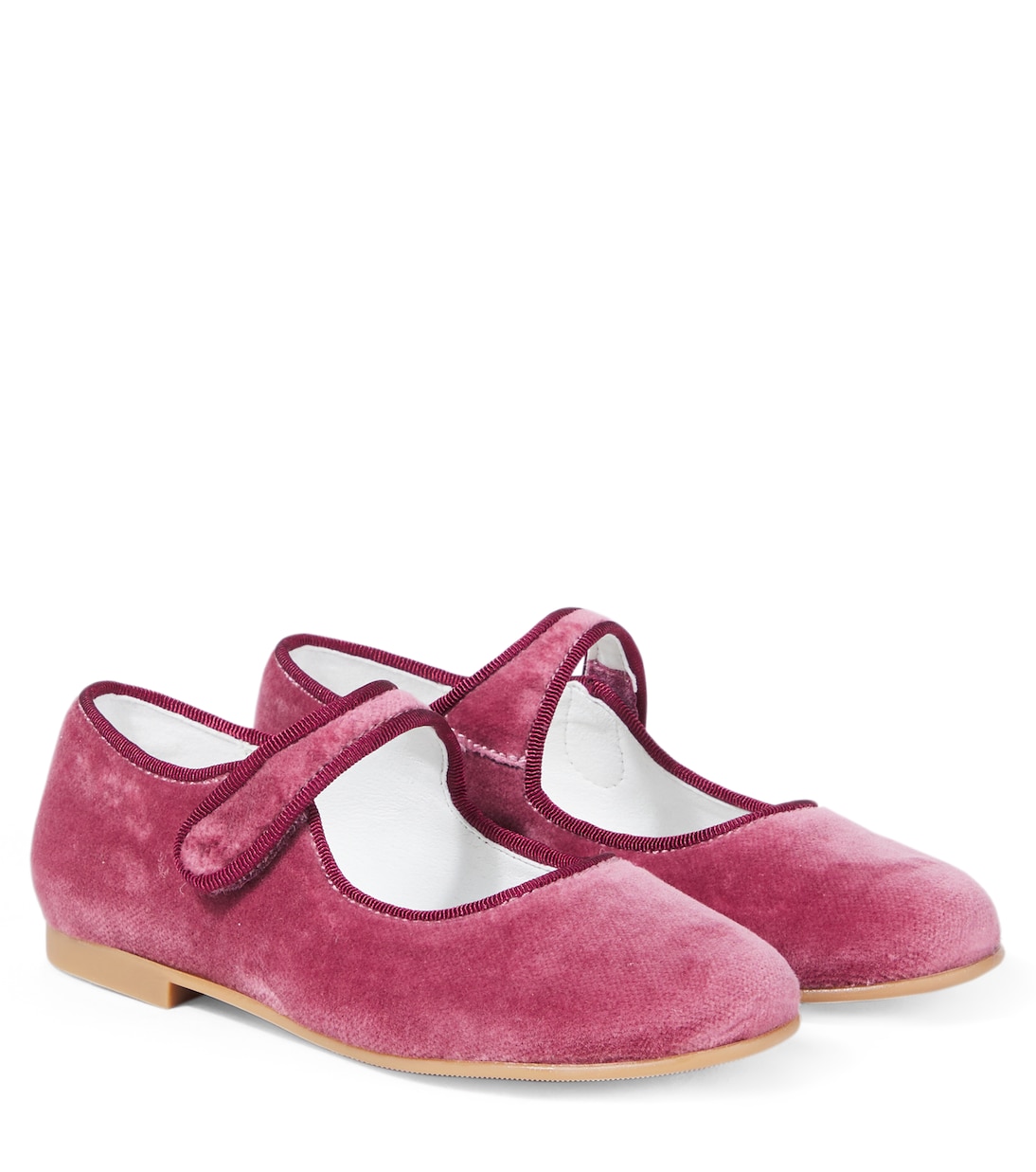 

Бархатные балетки Mary Jane La Coqueta, Dusty Pink