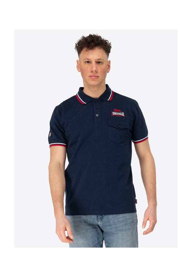 

Рубашка поло slim fit lynton Lonsdale, мультиколор