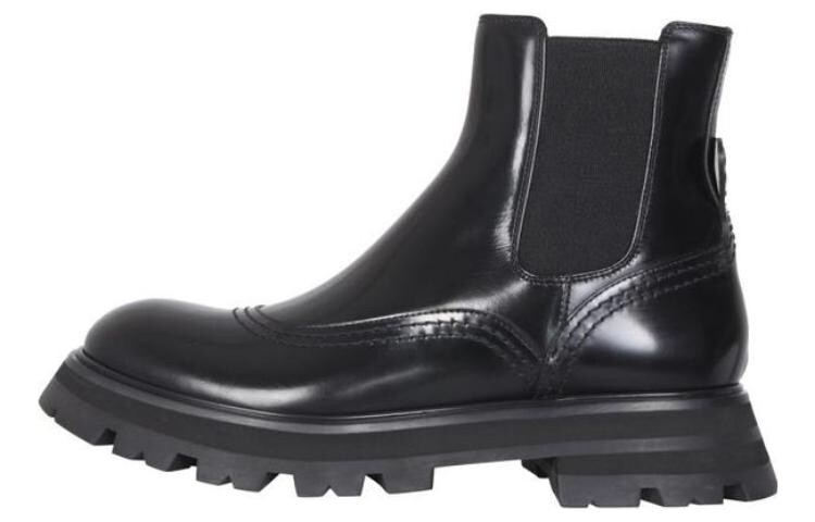 Женские ботинки челси Alexander McQueen Wander, черный