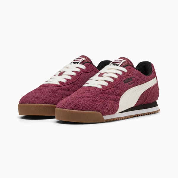 Кроссовки Roma Anniversario Suede Puma, красный — фото 2