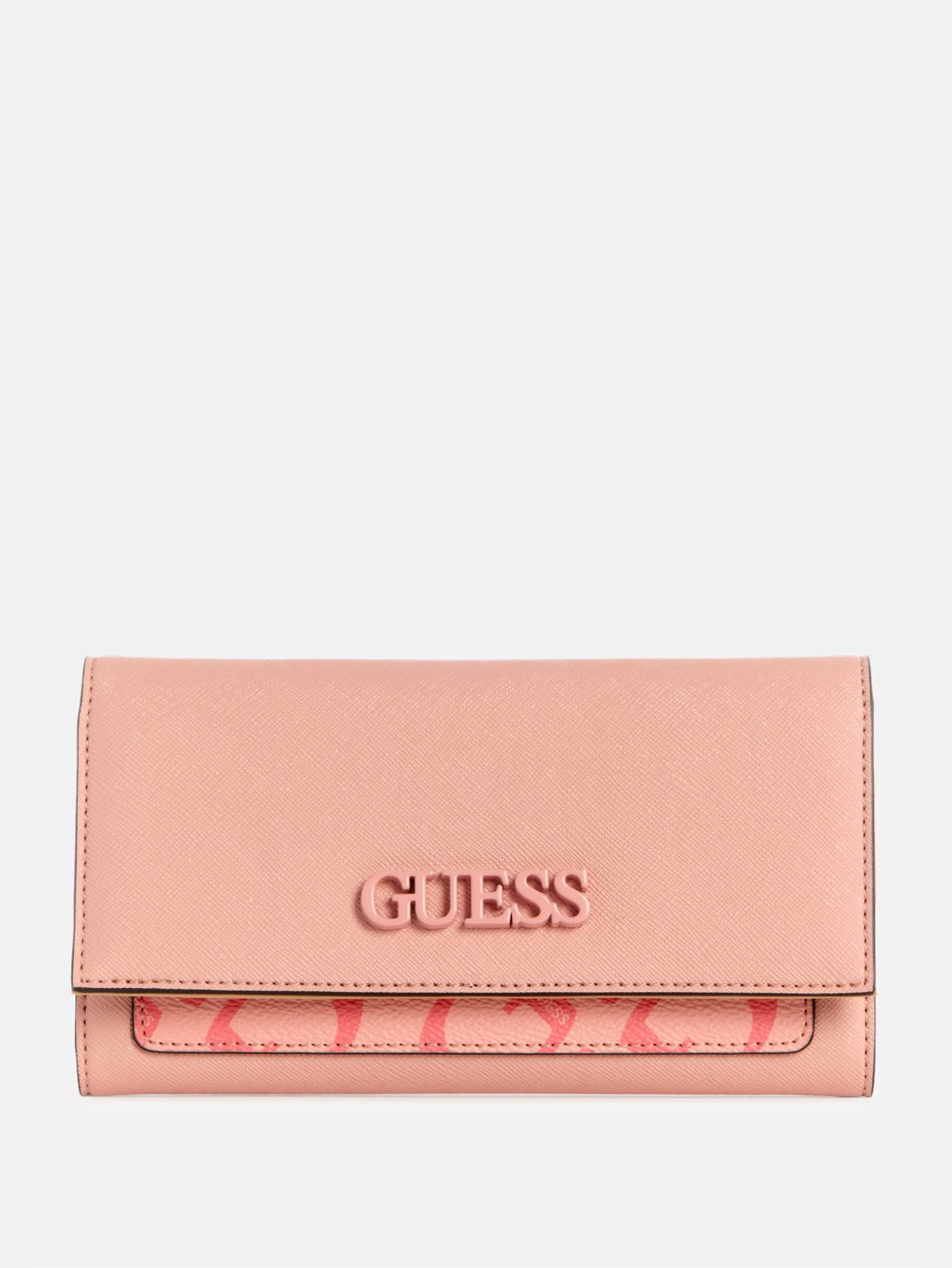 

Тонкий клатч-кошелек Zinnia Guess Factory, розовый