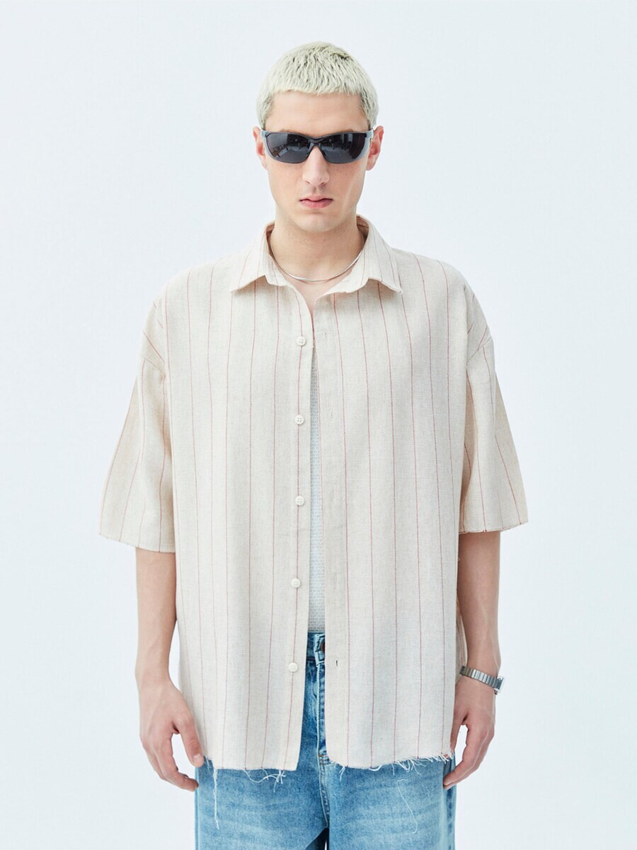 

Повседневная рубашка VAMOS CLO Comfort fit Button Up Shirt, розовый