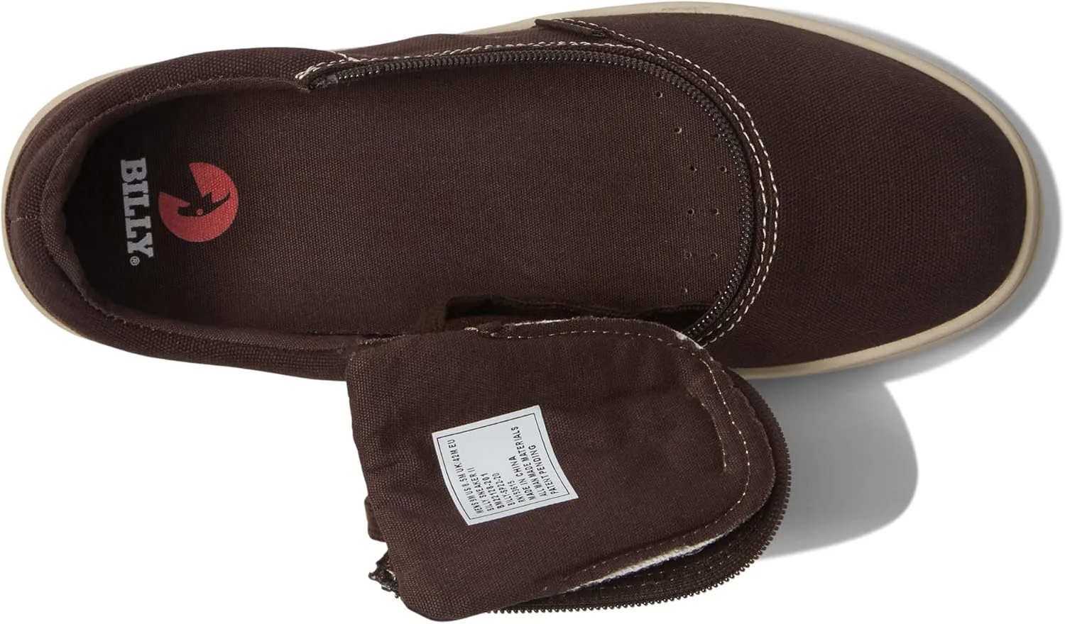 Кроссовки BILLY Footwear Sneaker II - Обувь для детей - Верх, подкладка и стелька из синтетических материалов - Легкий текстиль, темно-коричневый — фото 2