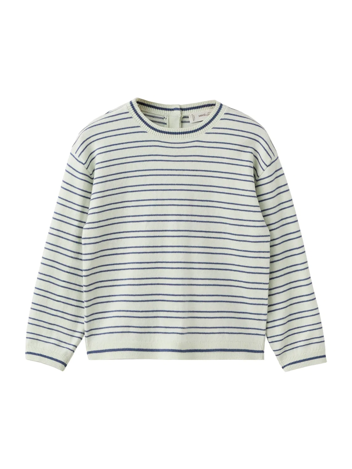 Свитер Mango Kids, Navy/Turquoise