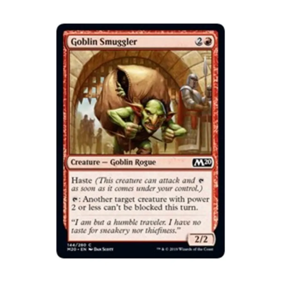 

CCG Гоблин-контрабандист (клавиша C), MTG - Core Set 2020