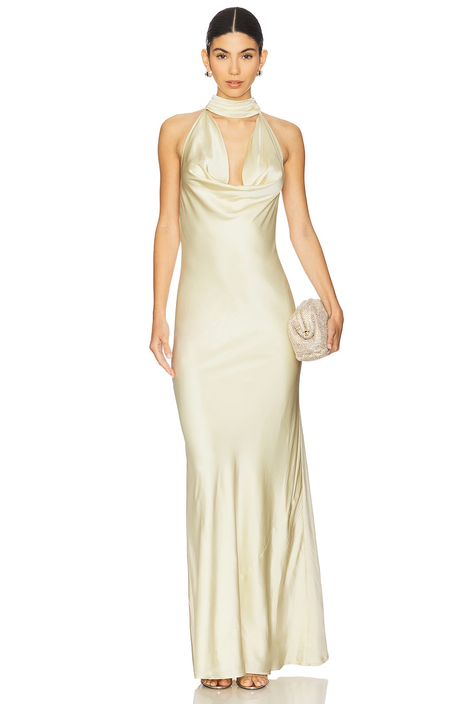 

X revolve платье амелия Stone Cold Fox, butter yellow