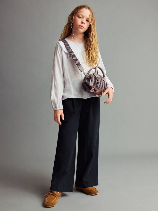 

Детские хлопковые брюки Lidia Mango, Navy