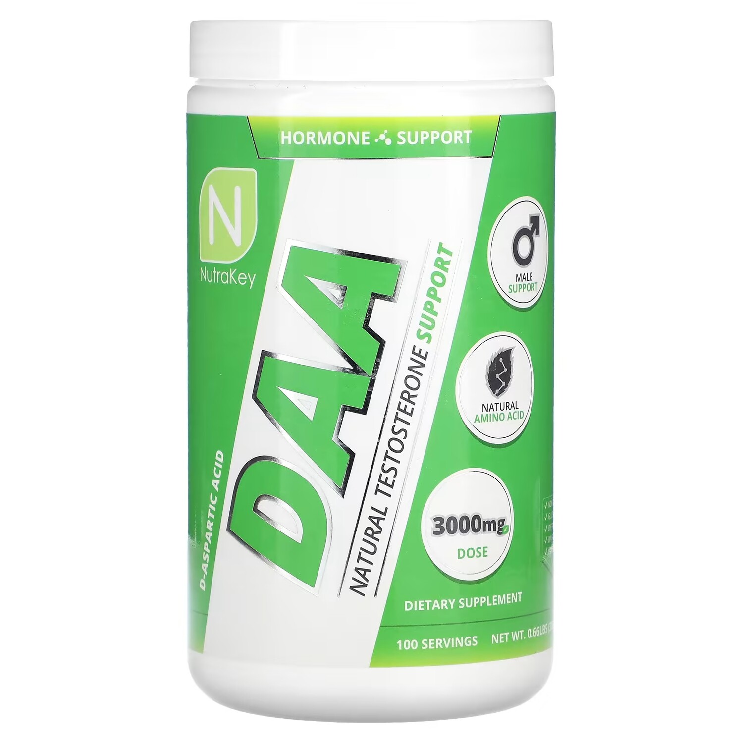

Nutrakey DAA 0,66 фунта (300 г)