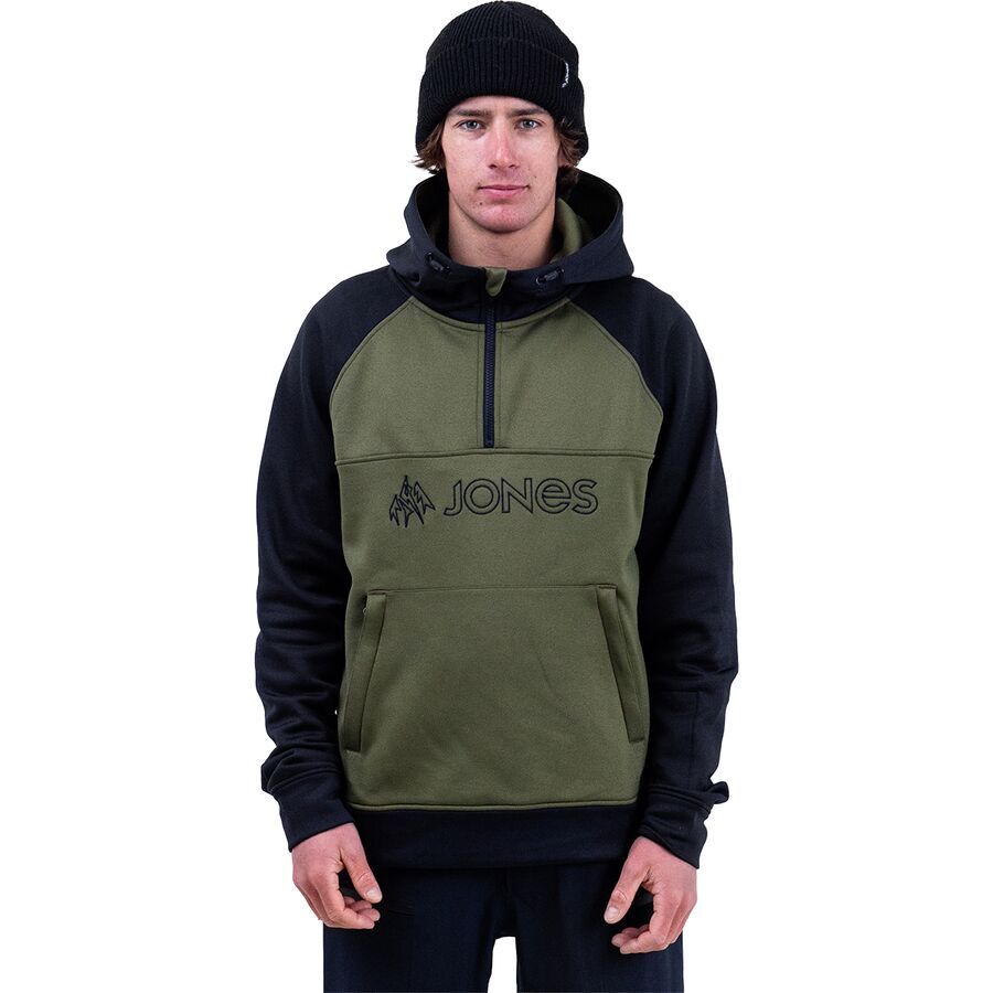 

Толстовка Jones Snowboards Recycled Riding Fleece Jones Snowboards, Moss Green