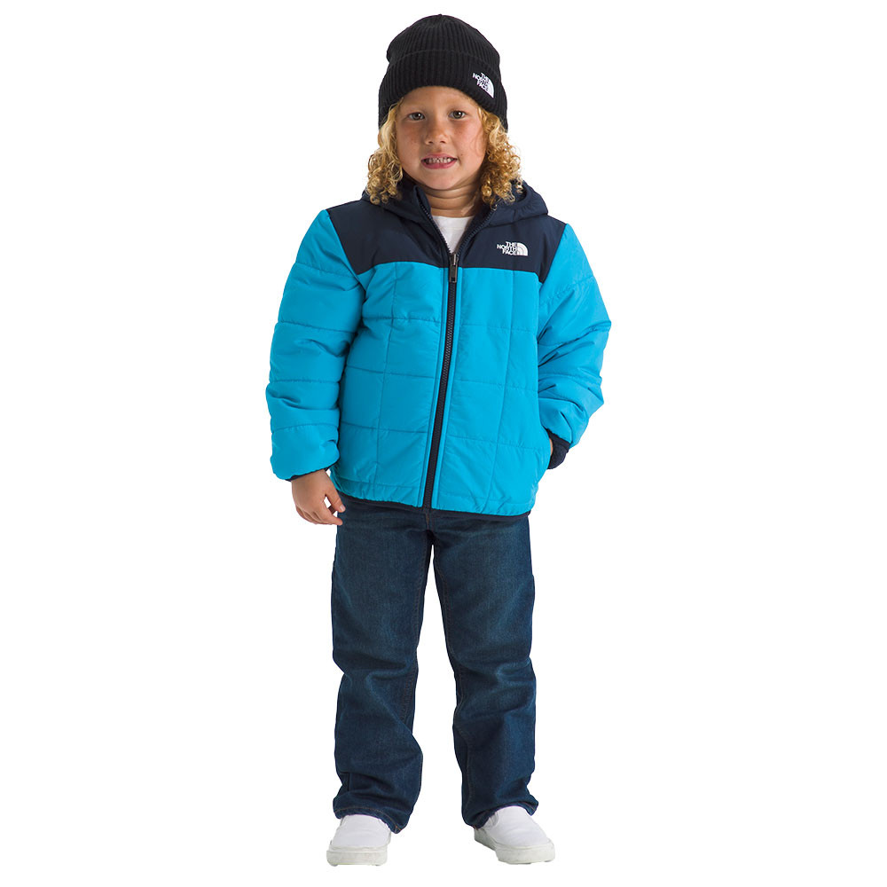 Двусторонняя куртка The North Face Shasta с капюшоном на молнии (для мальчиков), Meridian Blue/Summit Navy — фото 3