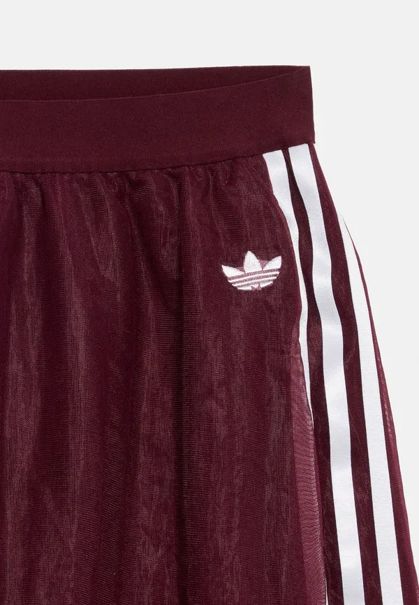 Юбка-Трапеция для младших школьников Adidas Originals, Maroon — фото 3
