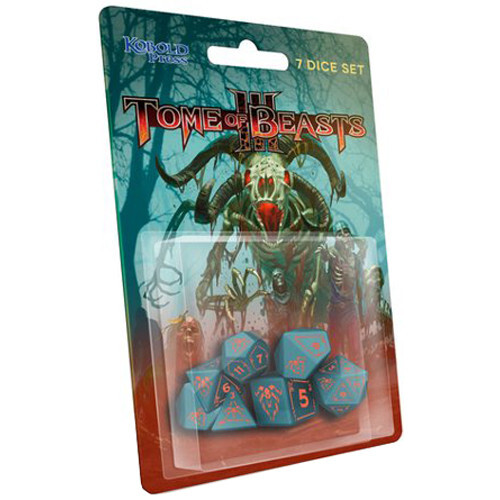 

Аксессуары Kobold Press Tome of Beasts III: Dice Set (7)