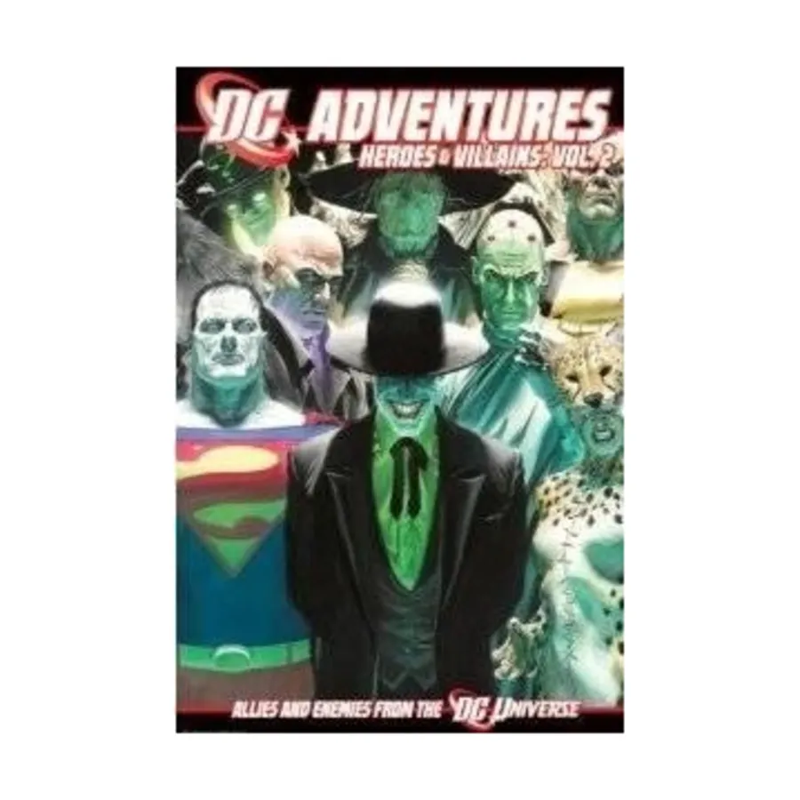 

Heroes & Villains - Volume 2, DC Adventures (Green Ronin Publishing), твердый переплет