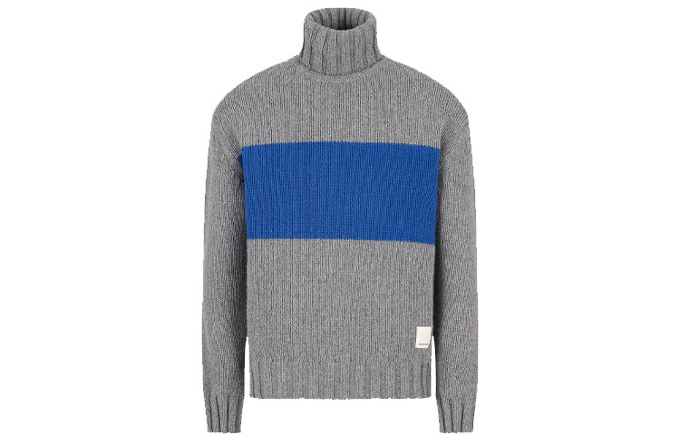 

Свитер мужской серый EMPORIO ARMANI