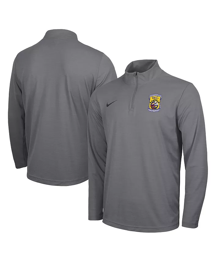 

Мужская толстовка с четверть-молнией Rivalry Intensity Charcoal Air Force Falcons Nike