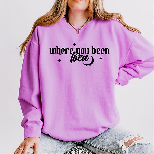 

Футболка Where you been loca Simply Sage Market, Neon Violet, Зеленый, Футболка Where you been loca Simply Sage Market, Neon Violet