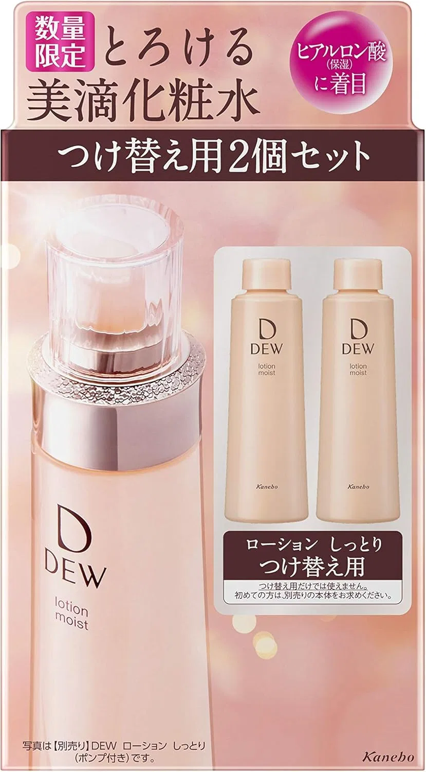 Набор Dew — Увлажняющий Lotion Moist Refill Set, 2 шт., 300 мл