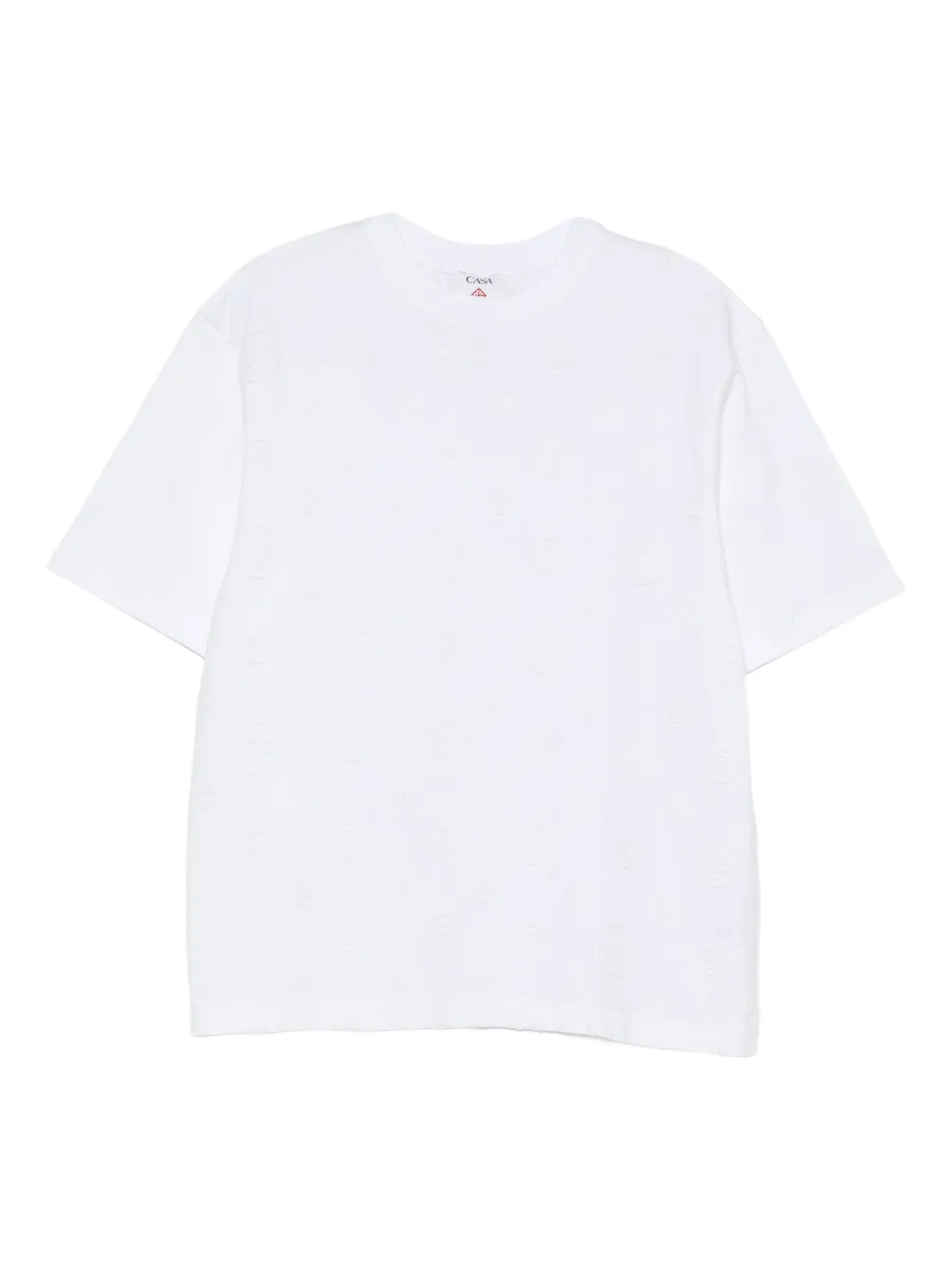 

Футболка с узором Casablanca, белый