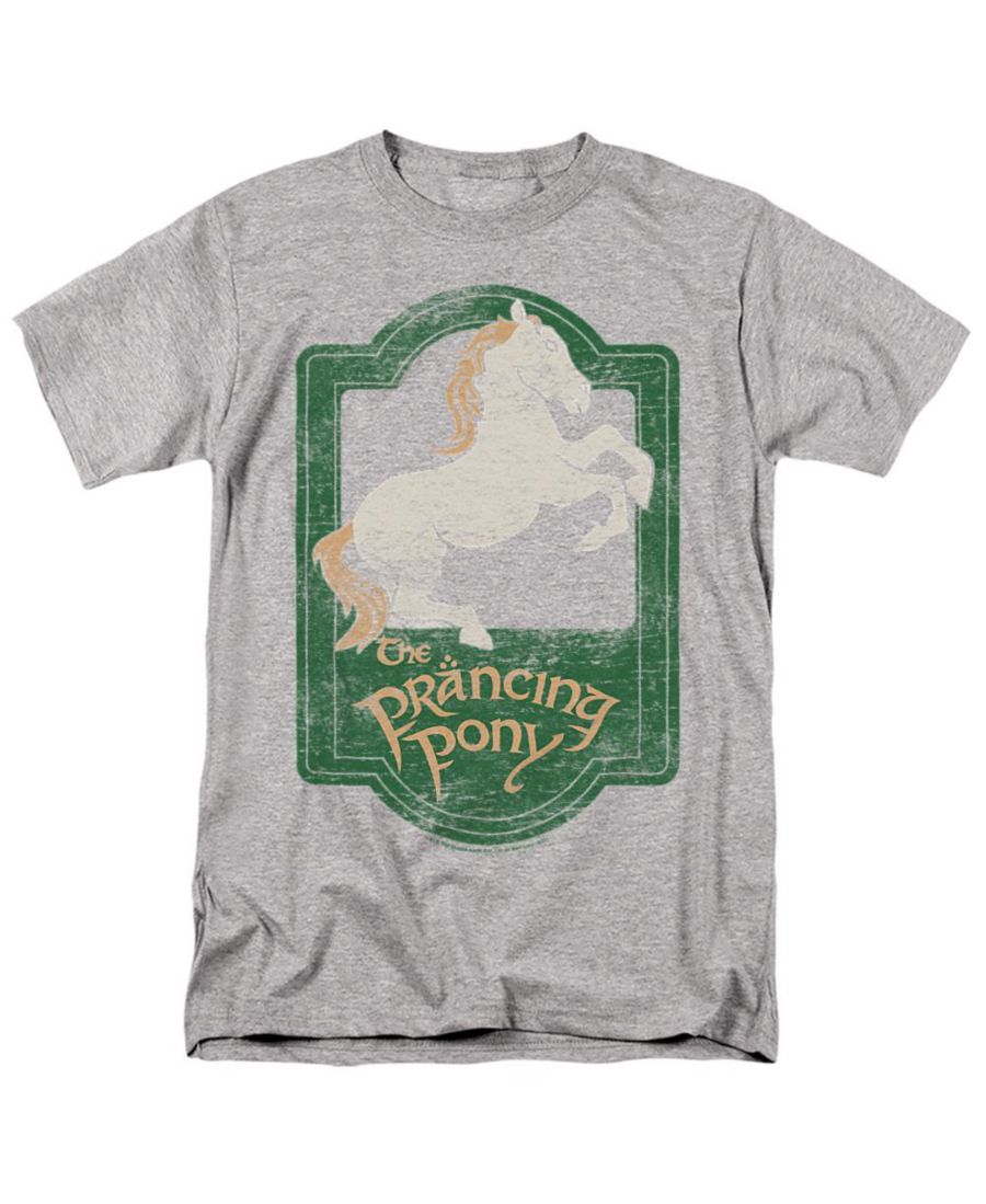 

Мужская футболка с изображением скачущего пони Lord Of The Rings, Athletic heather