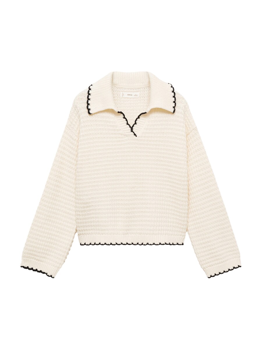 

Свитер MANGO KIDS CHARLY, экрю