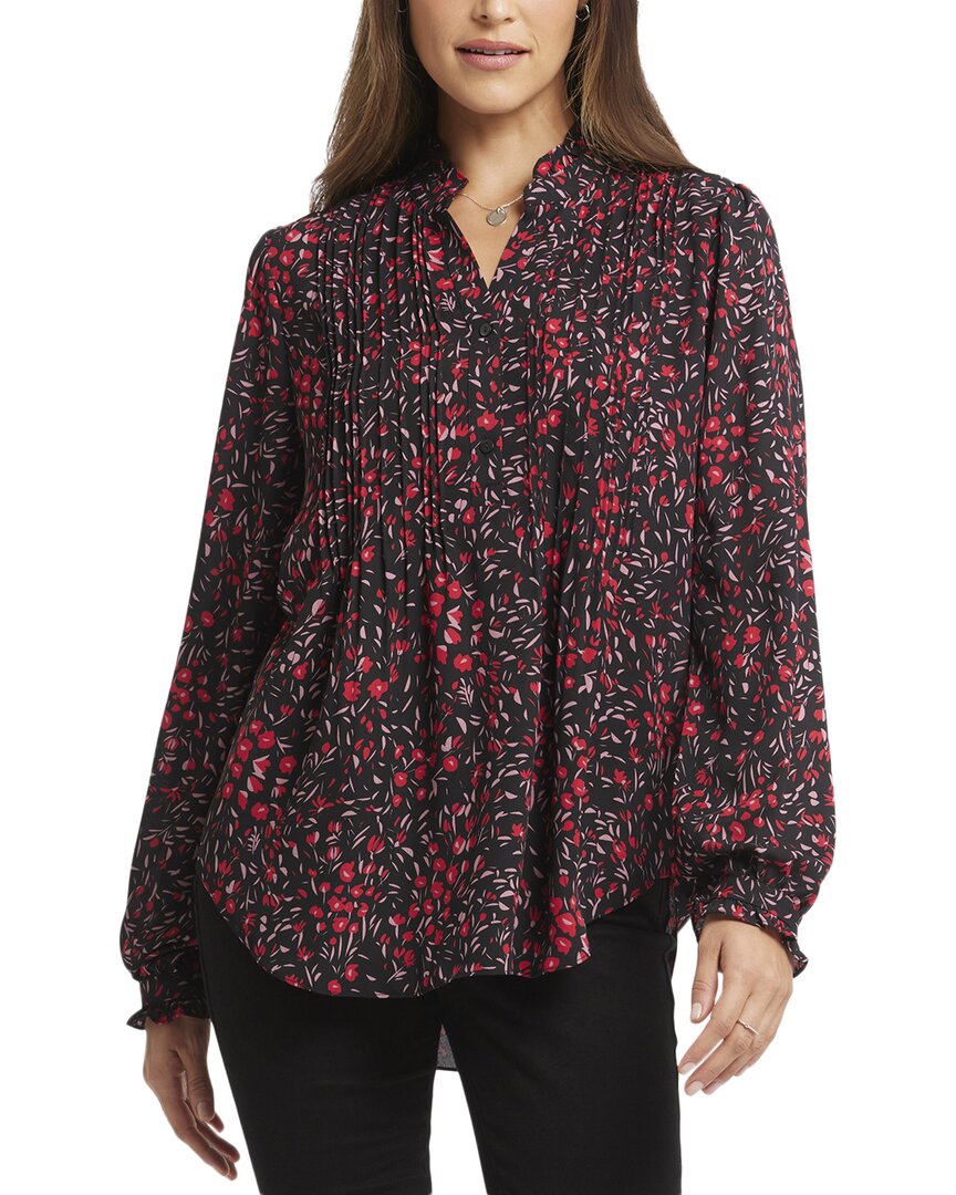 

NYDJ Складчатая туника, мультиколор