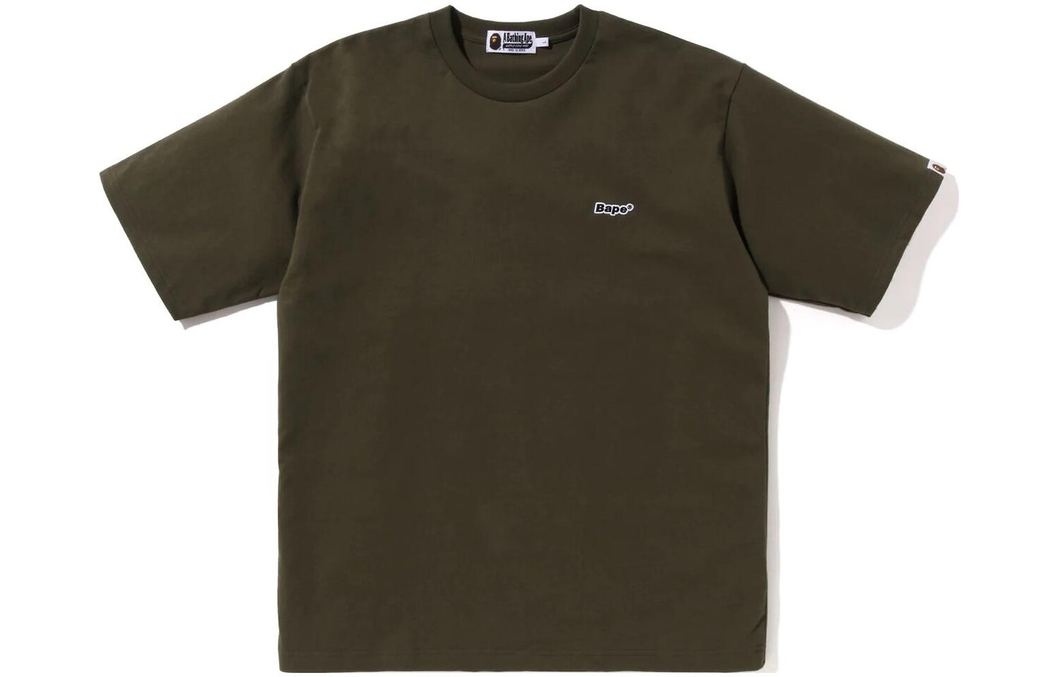 Футболка свободного кроя с логотипом BAPE One Point A Bathing Ape, синий — фото 4