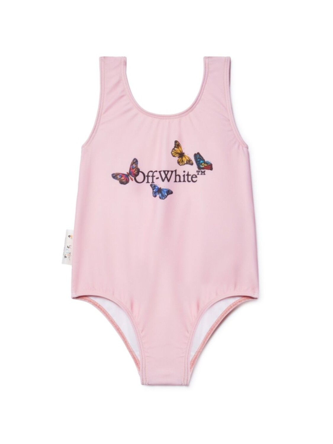 

Off-White Kids купальник Butterfly, розовый