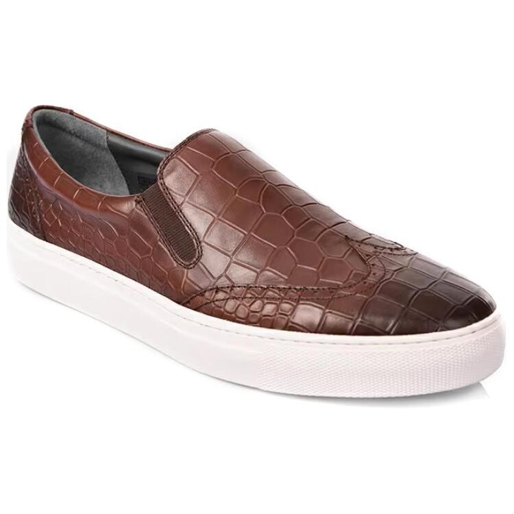 Туфли Men"s Casual Men Low-Top Dark Coffee Raidy Boer, цвет Dark Coffee — фото 2