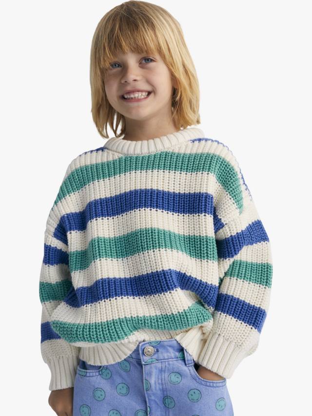 

Летний джемпер из хлопка с ребристыми манжетами The New Society, Jade