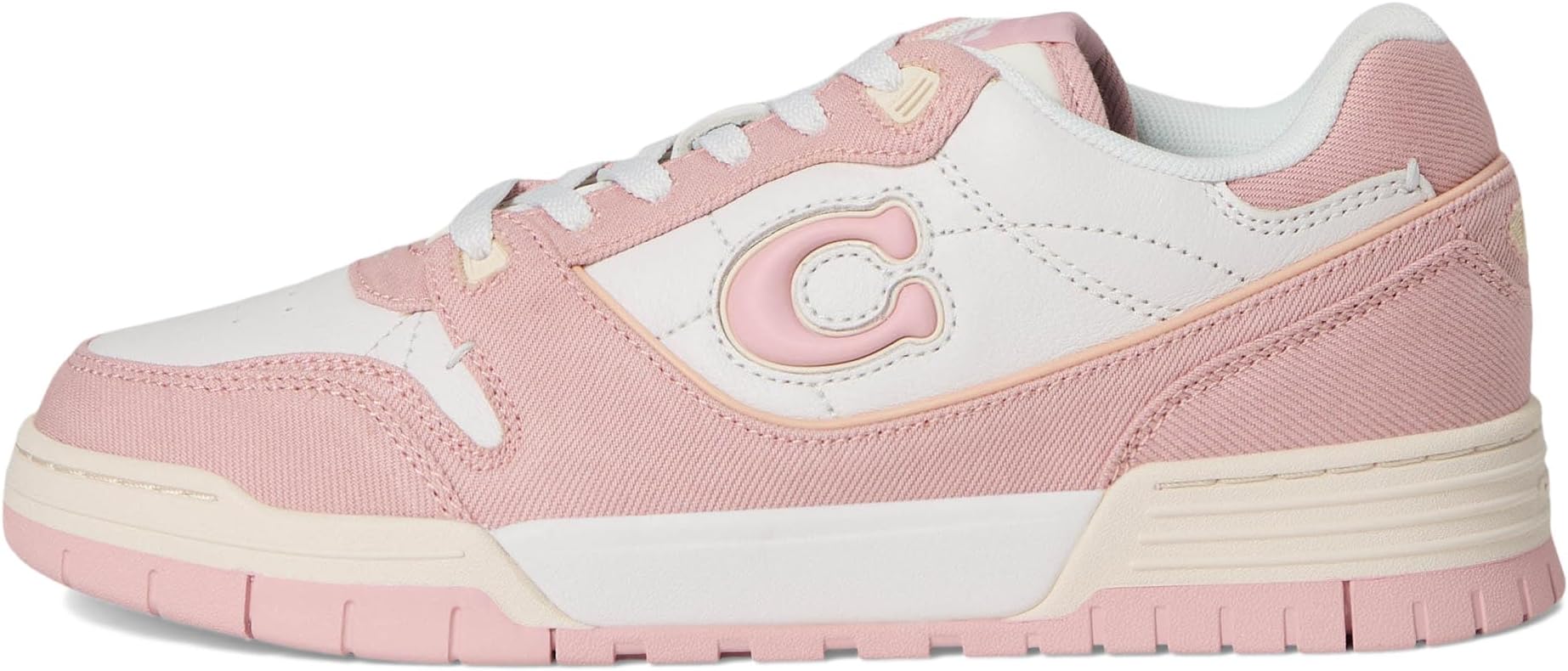 Кроссовки COACH Soho Sneaker with Denim, Ballerina — фото 4