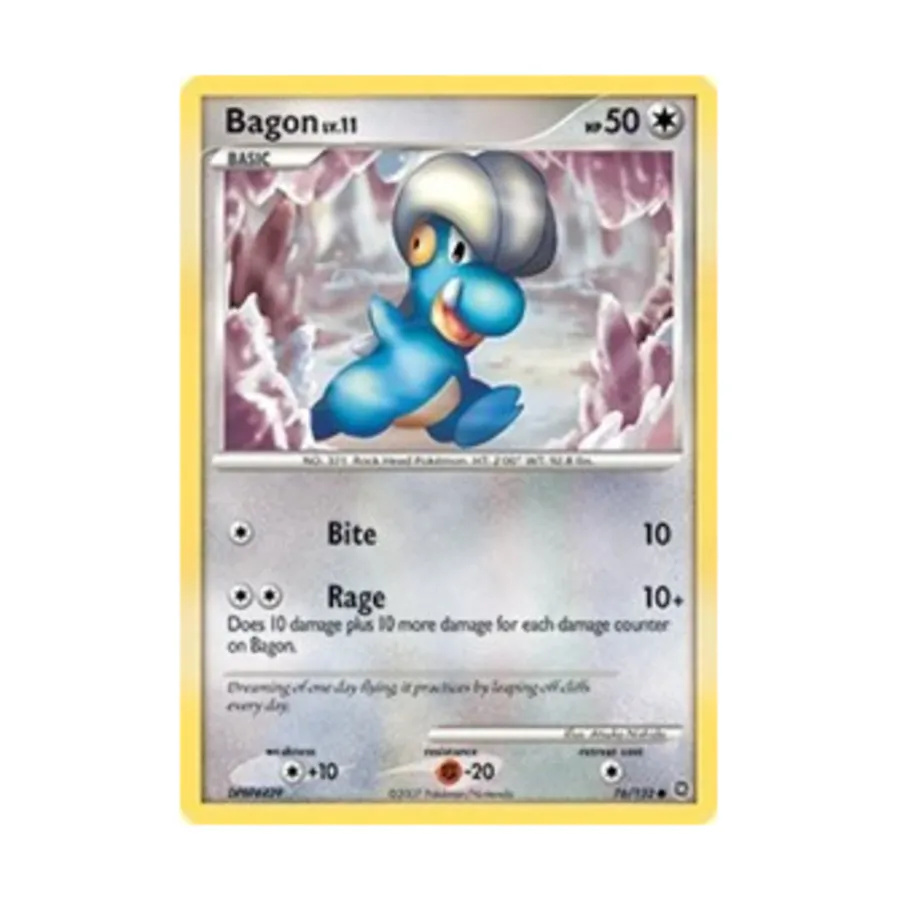 

CCG Багон (С) #76, Pokemon - Secret Wonders - Singles